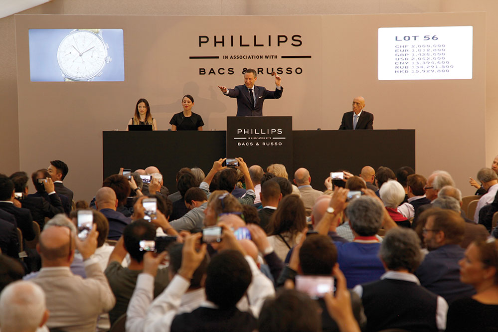 The Phillips Start-Stop-Reset auction in Geneva in May 2016